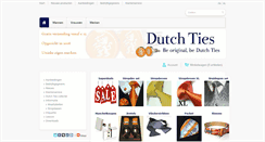 Desktop Screenshot of dutchties.com